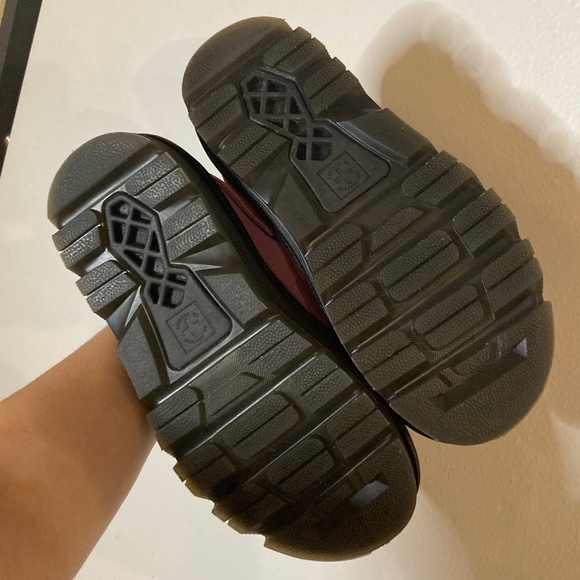 Dr. Martens Zeb Zag Chunky Sole Suede Mule Clogs in Muted Purple - Picture 8 of 12